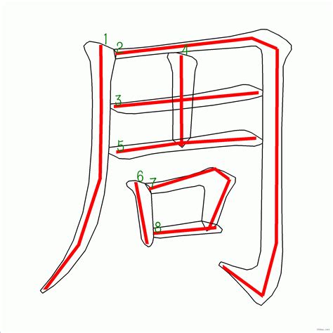 8劃字|總畫數8畫的國字一覽